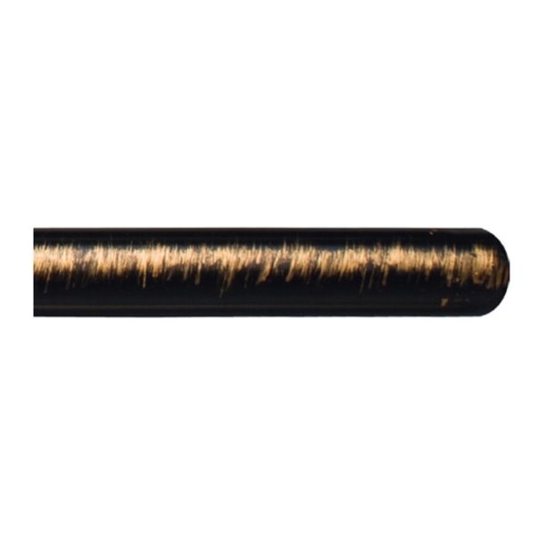 Kovová tyč pro garnýže průměr 16mm v barvě černo/zlatá.