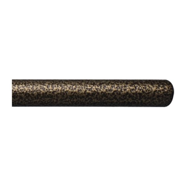 Kovová tyč pro garnýže průměr 16mm v barvě mosaz tepaná.
