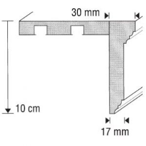 Garnýže Hero s výškou čela 10cm