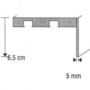 Garnýže Oldy s výškou čela 6,5cm